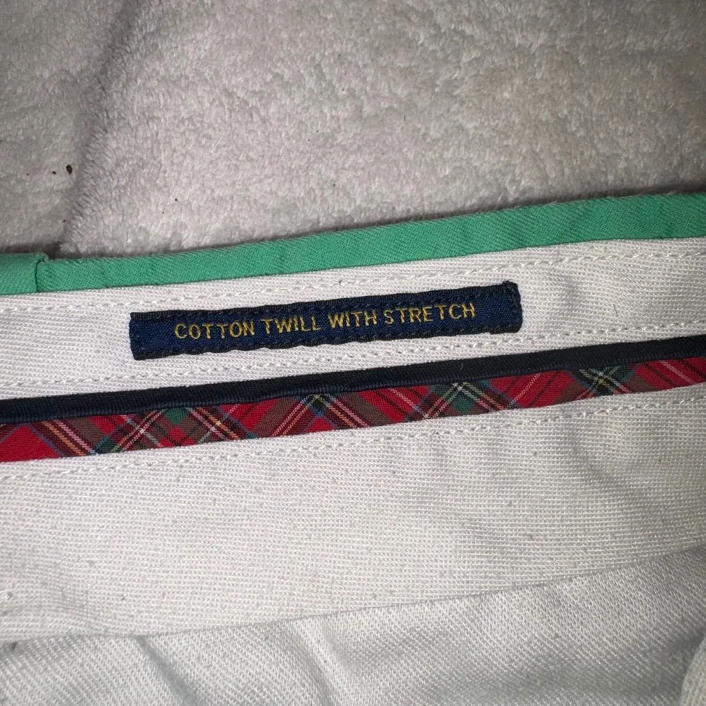 POLO RALPH LAUREN Chino Shorts Mens 32 Green Stretch Classic Fit 9
